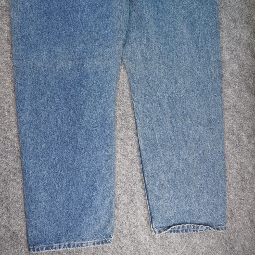 Wrangler Jeans Mens 44x32 Five Star Relaxed Fit Blue Denim 97601VR Western Work